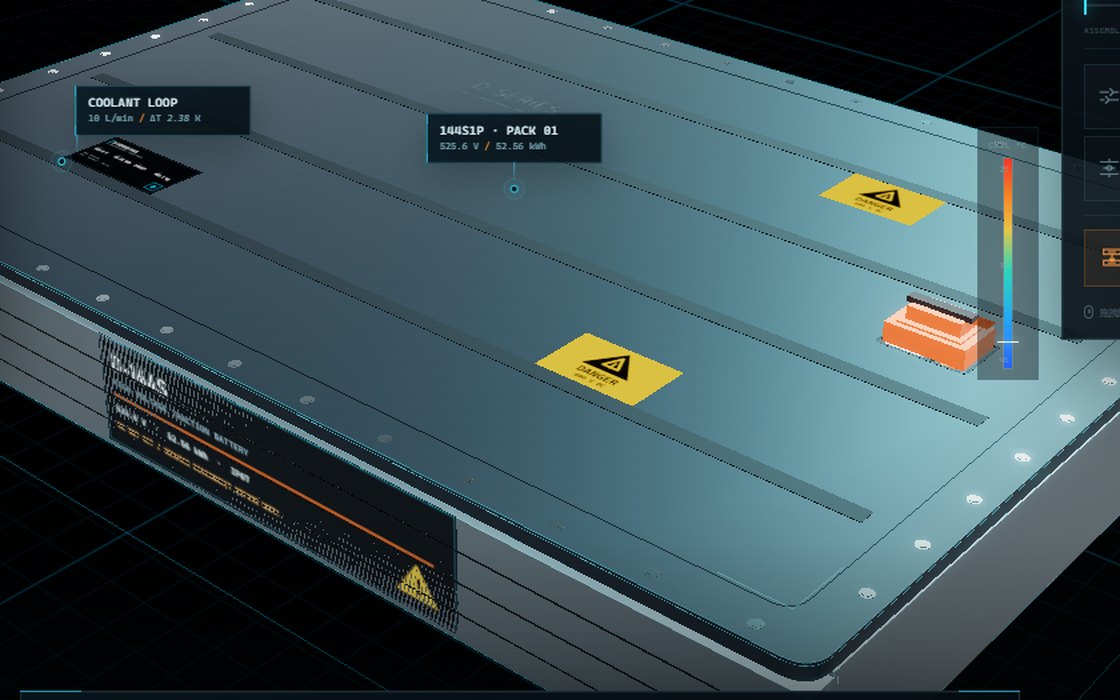 Liquid-cooled battery pack